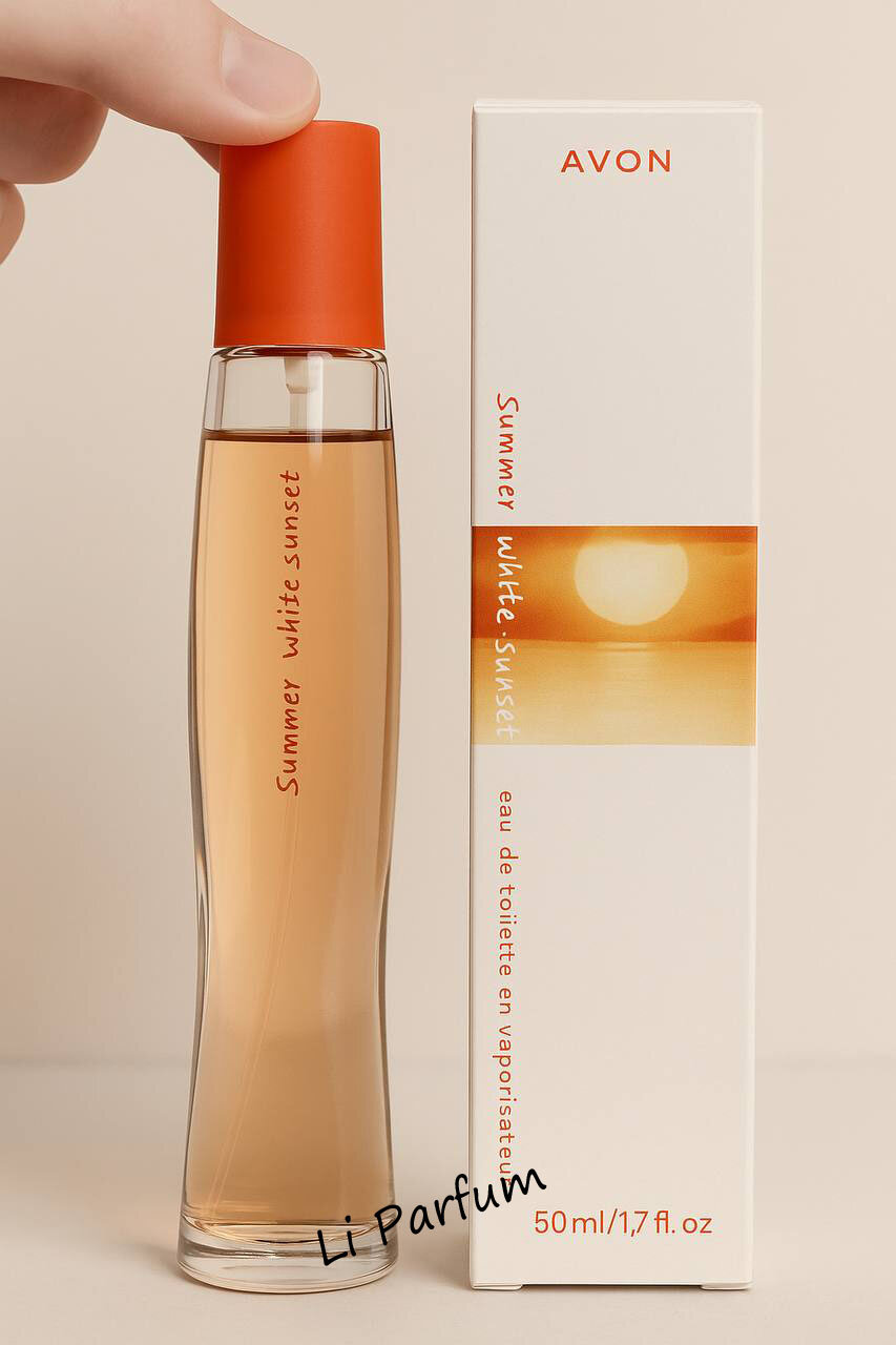 Туалетная вода Avon "Summer White Sunset", женская, летняя, 50мл