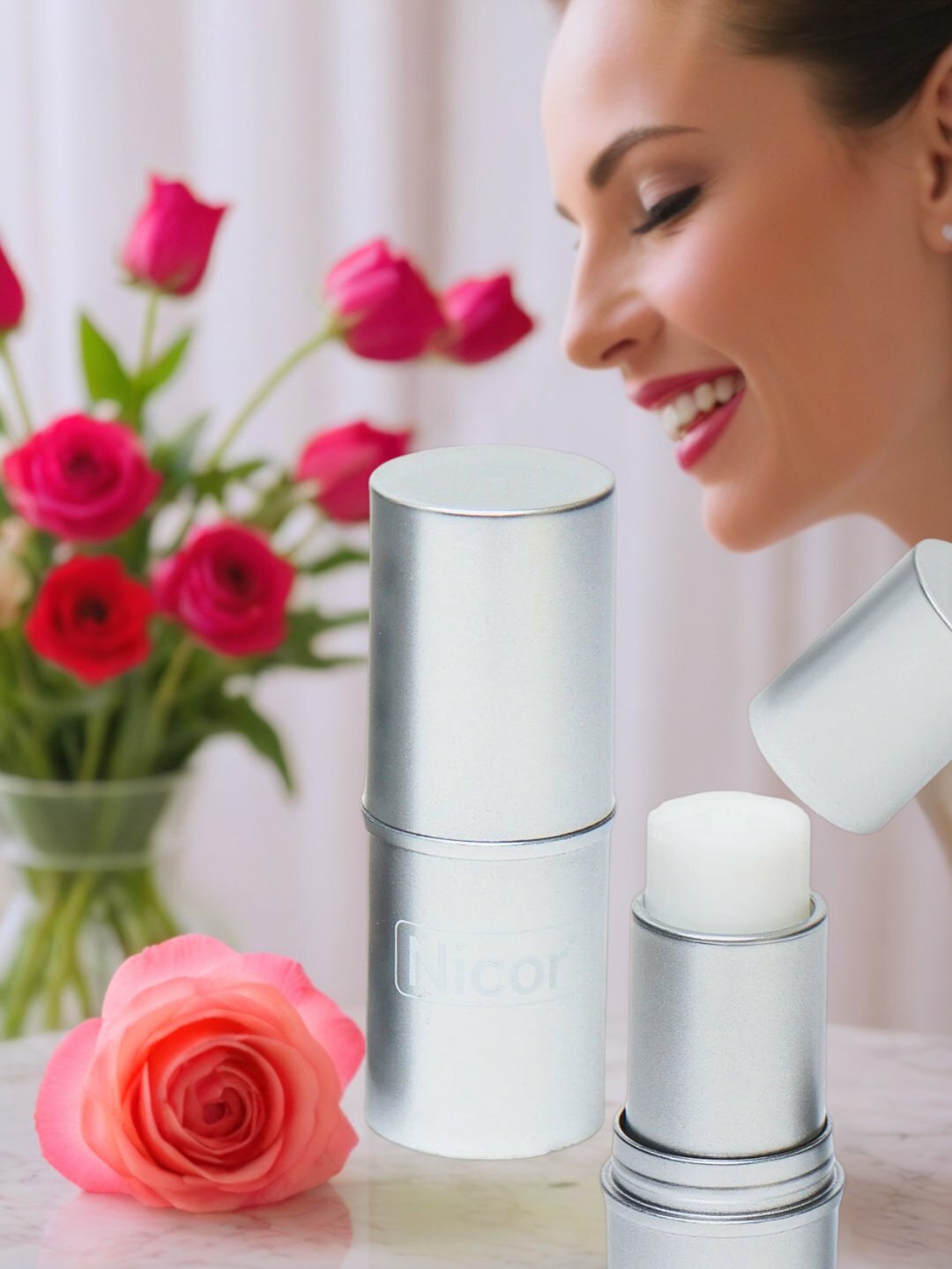 Сухие духи в стике, с феромоном, для мужчин и женщин, твердый парфюм, бальзам, аромат Nicor