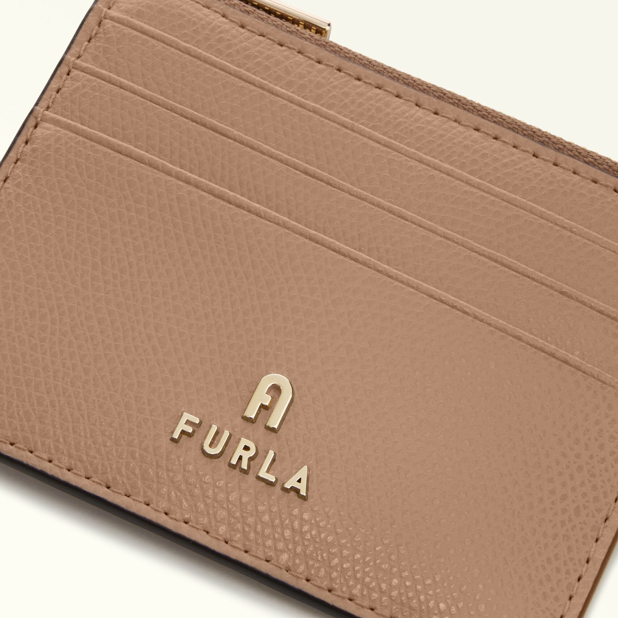 Картхолдер FURLA, бежевый — фото 1
