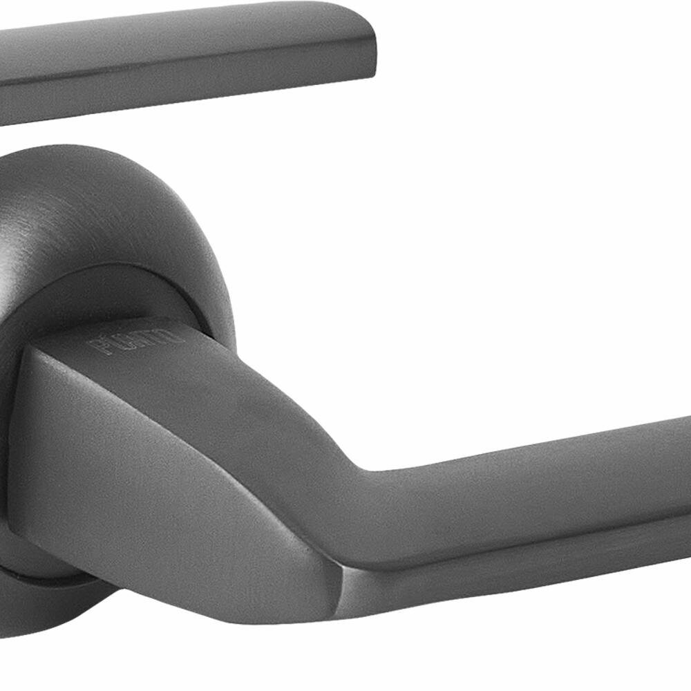 Дверные ручки Punto Spline без запирания комплект цвет графит