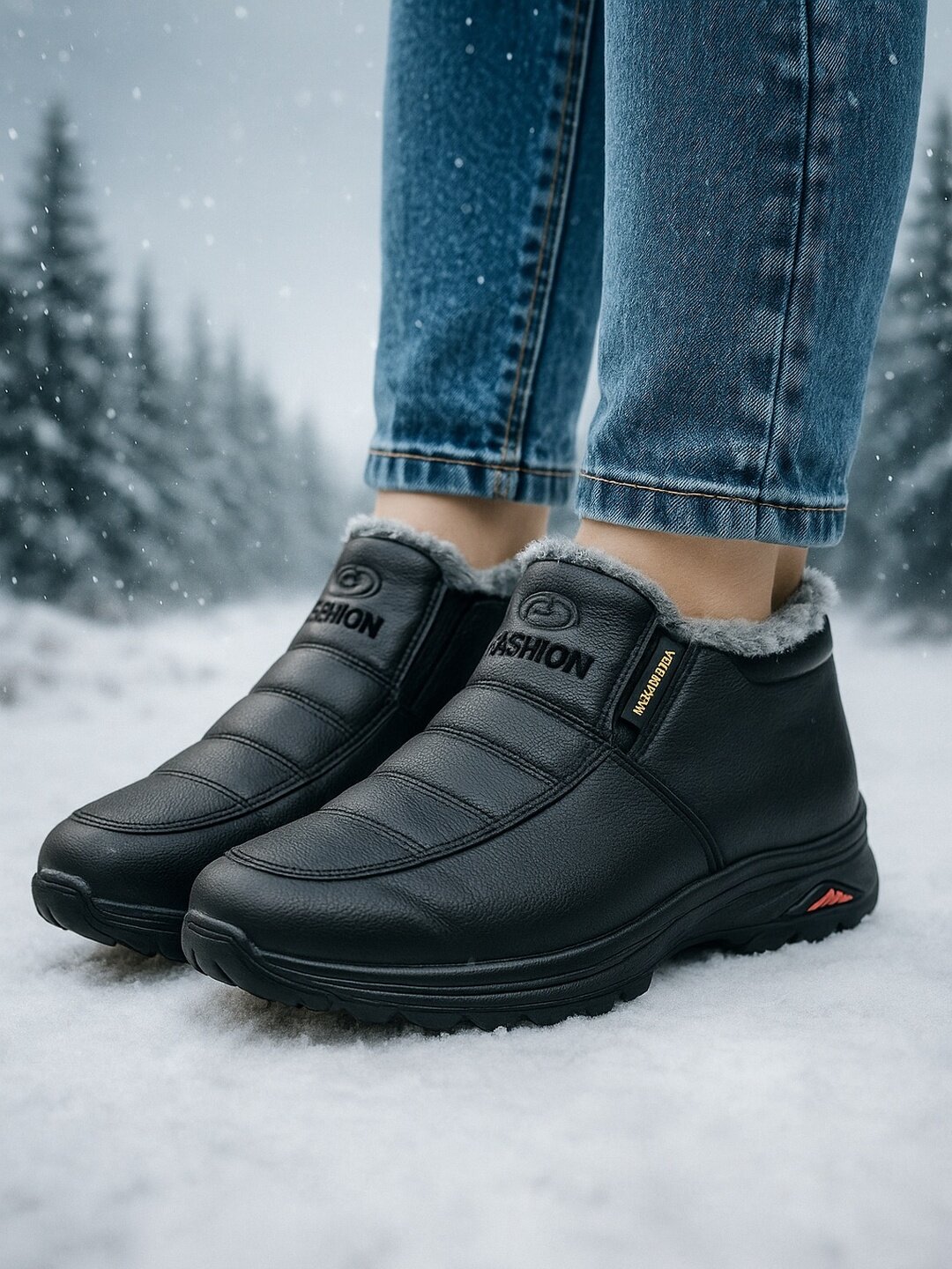 Полусапоги, размер 37, черный