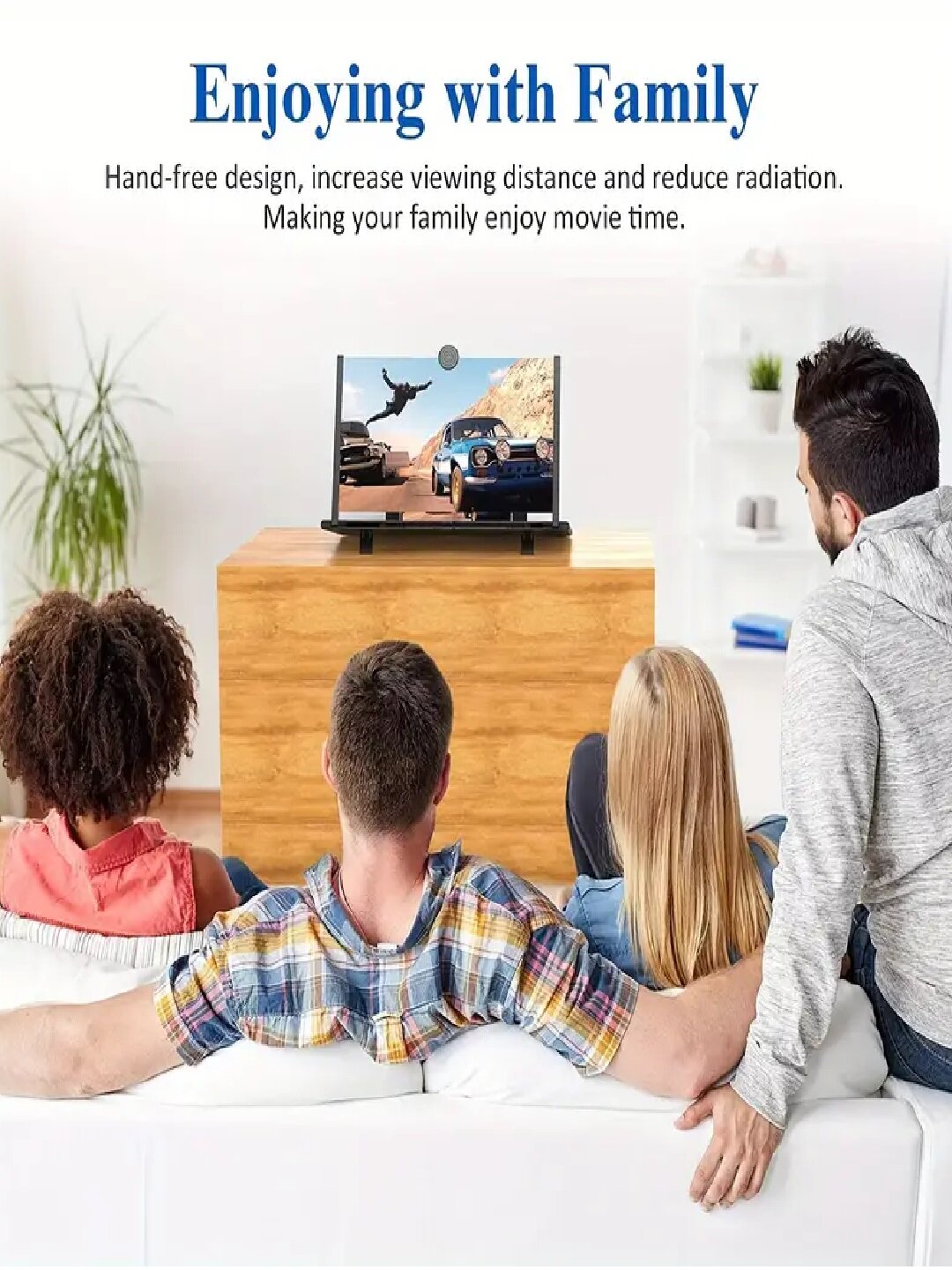 Лупа 3D 12Dyum, ABS-пластик, 12 крат, складная с ручкой, для телефона