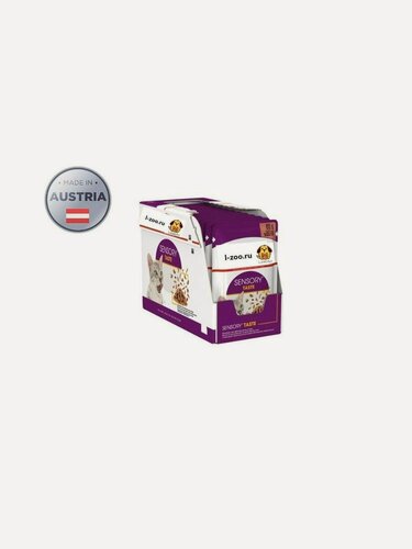 Изображение товара SENSORY TASTE GRAVY (соус) Влажный корм для кошек 85гр х12шт