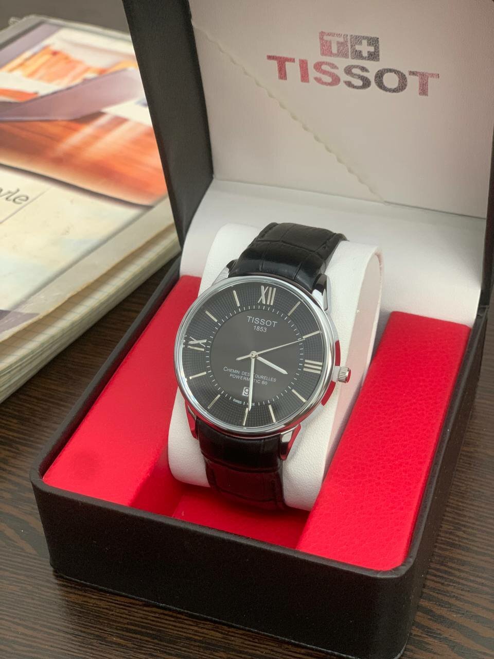 Наручные часы TISSOT, черный — фото 1