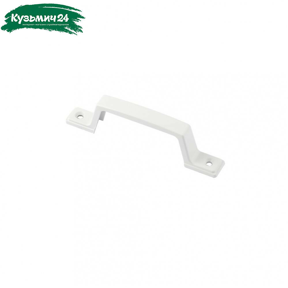 Ручка-скоба Нора-М РС-50 мм белая 115 мм силумин полимерное покрытие