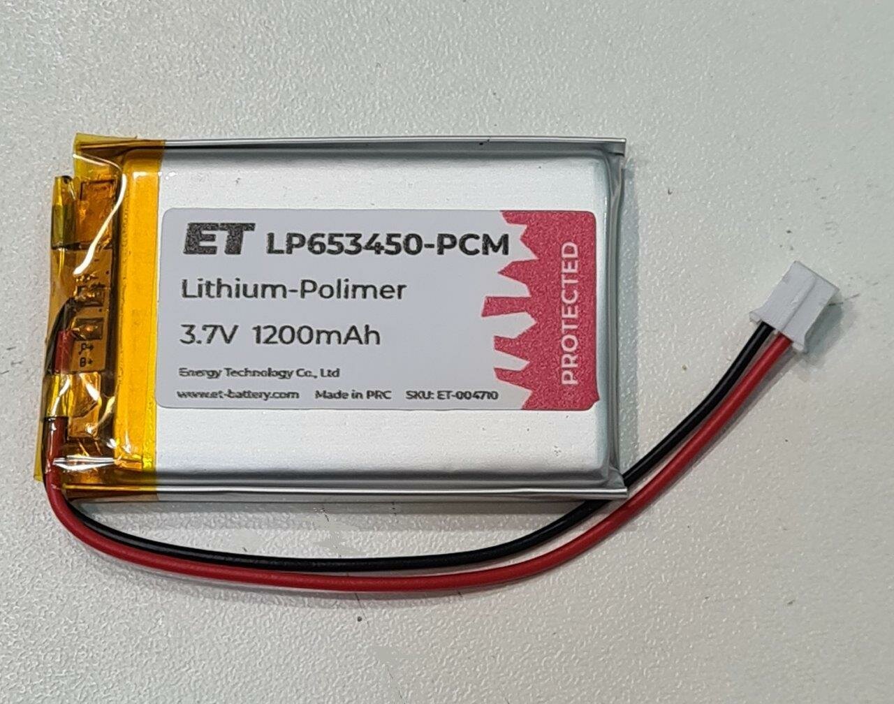 Аккумулятор LP653450-PCM