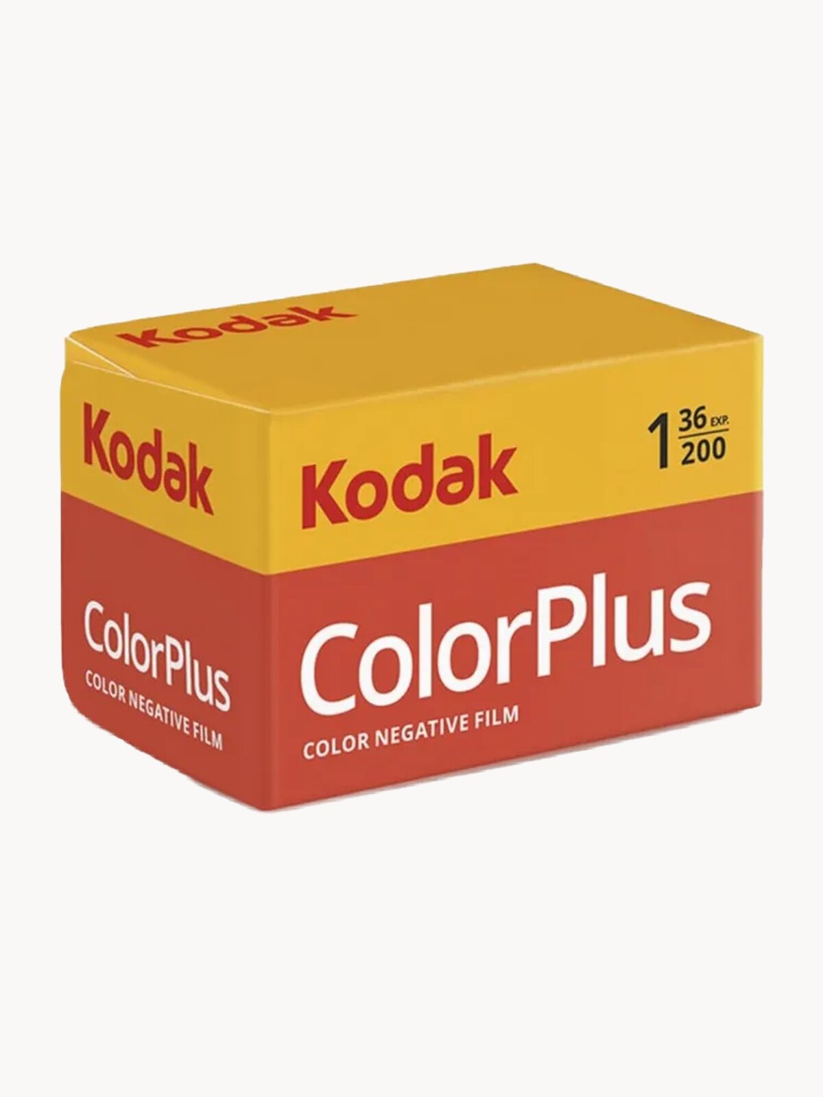 Фотоплёнка Kodak Color Plus 35 мм цветная негативная ISO 200 для фотоаппарата 36 кадров