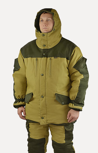 Изображение товара Костюм мужской зимний "Горка-Тактик", цвет хаки, размер 52-54, рост 170-176