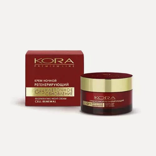 Изображение товара Крем ночной регенерирующий GF5 KORA PREMIUM LINE клеточное обновление 50 мл