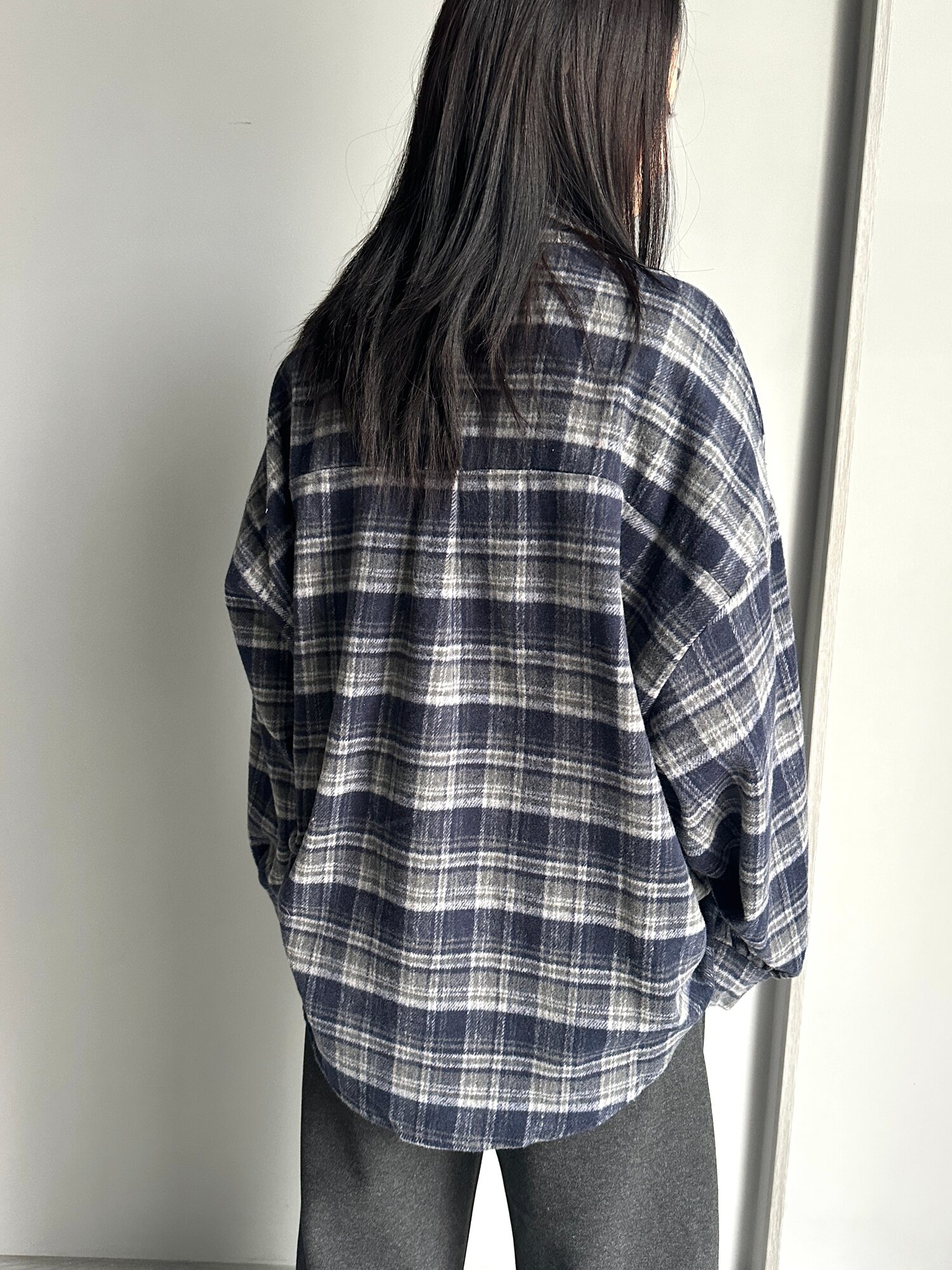 Рубашка INK Вишневый, серый, размер Std, серый — фото 1