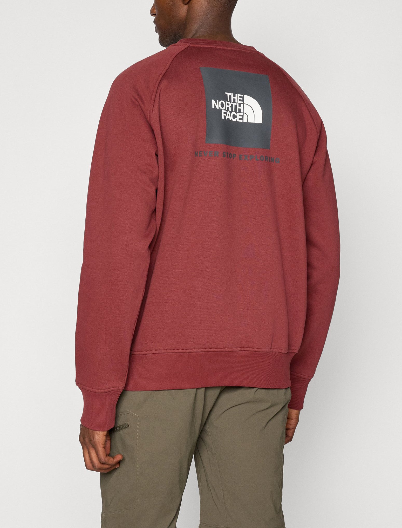 Свитшот The North Face, размер L, , бордовый — фото 1
