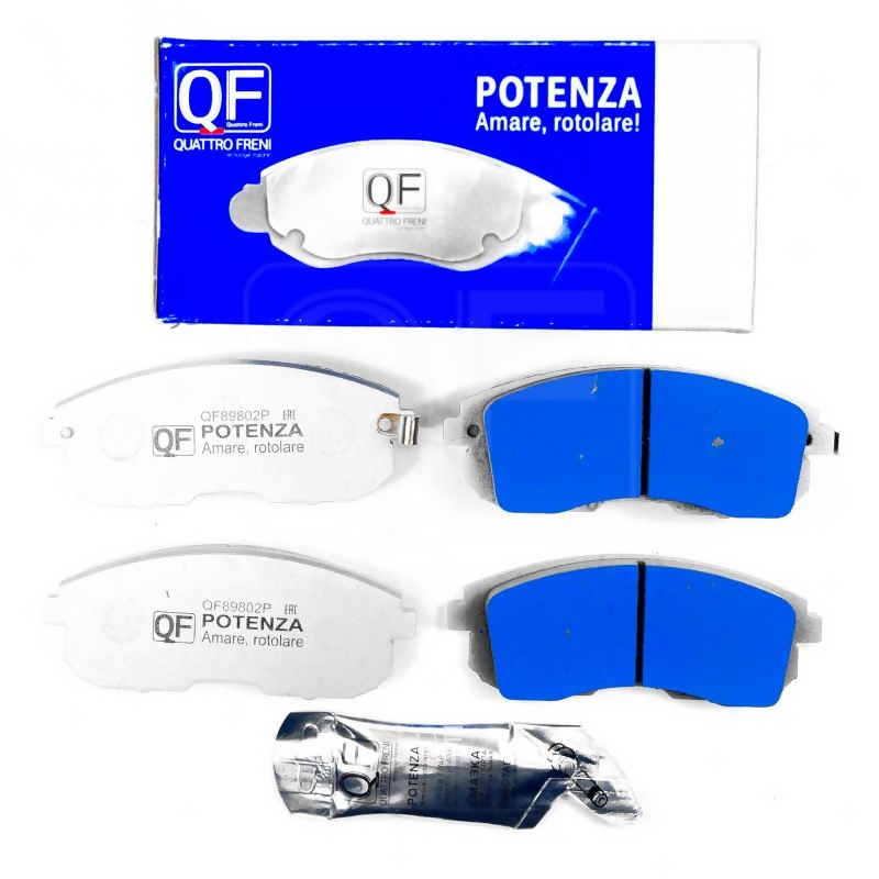QUATTRO FRENI qf89802p (4106055F90 / 410605Y725 / 41060AM892) колодки тормозные дисковые к-т fr