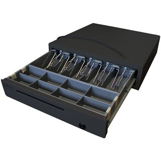 Денежный ящик Мидл 1.0/К большой черный