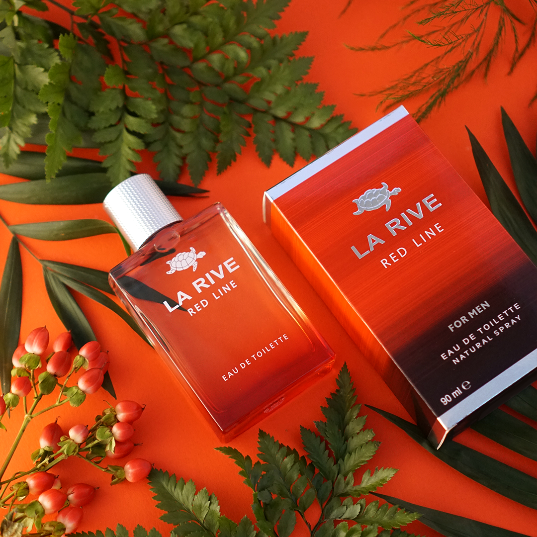 Мужская туалетная вода LA RIVE RED LINE 90мл, производитель Польша