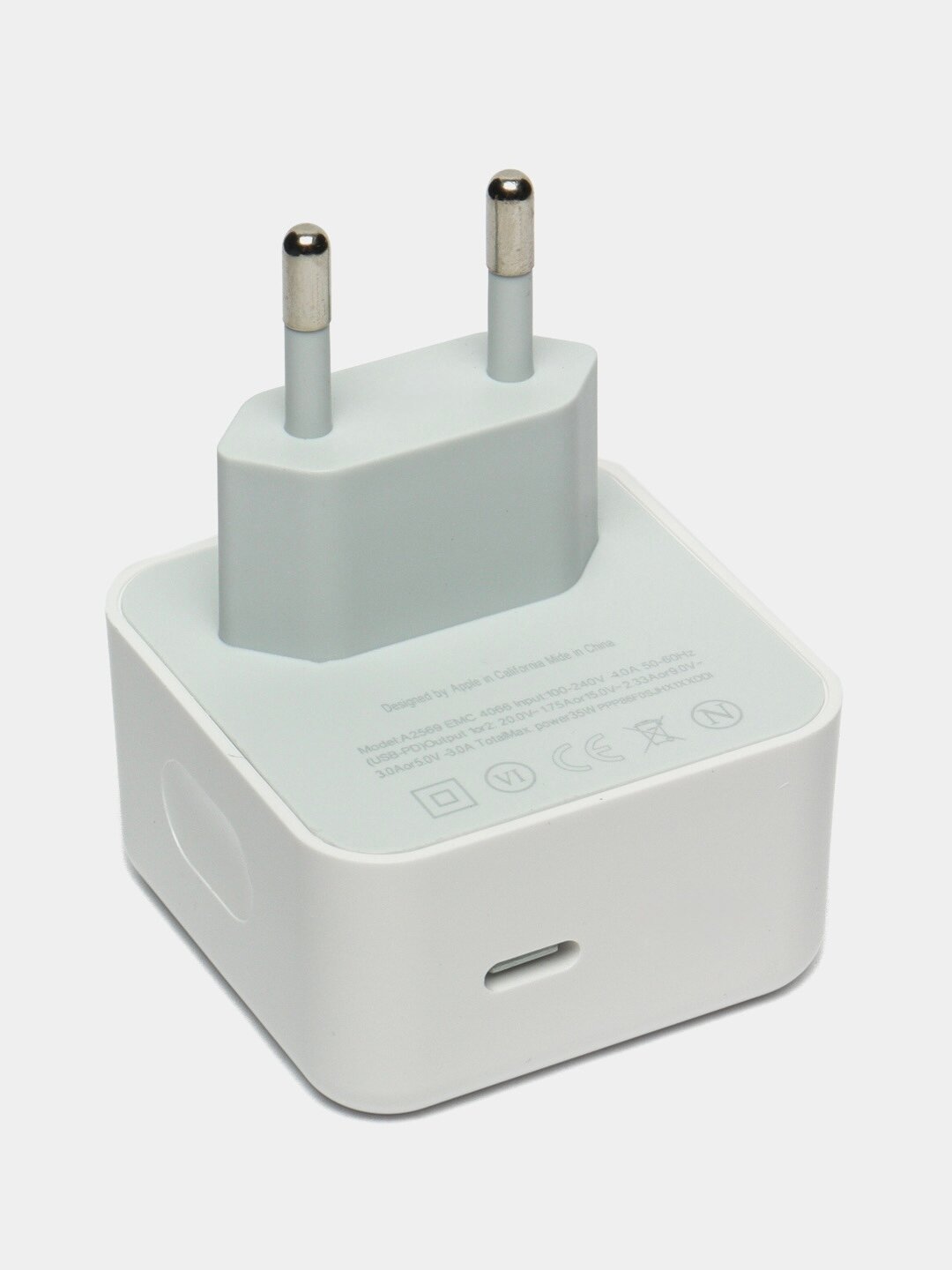 Адаптер питания Apple USB-C мощностью 40 Вт – быстрая зарядка Fast charging — фото 1