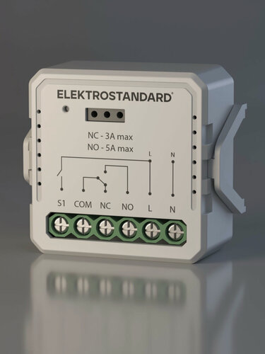 Изображение товара Умное Wi-Fi реле с независимым контактом Elektrostandard 76010/00, 1 канал * 1125 Вт