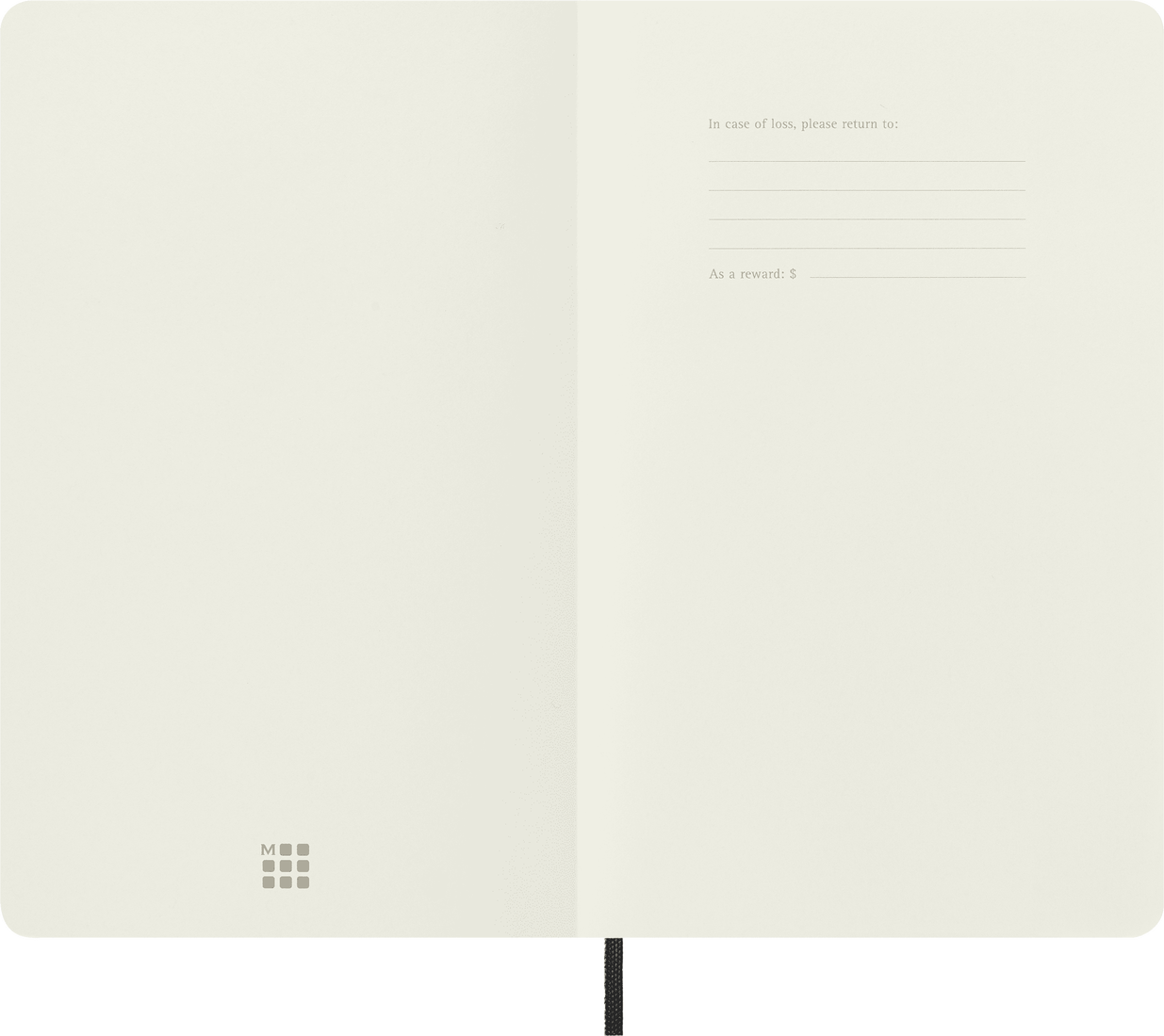 Блокнот Moleskine Classic Soft QP617 Large 130х210мм, 192стр, клетка, мягкая обложка, черный — фото 1