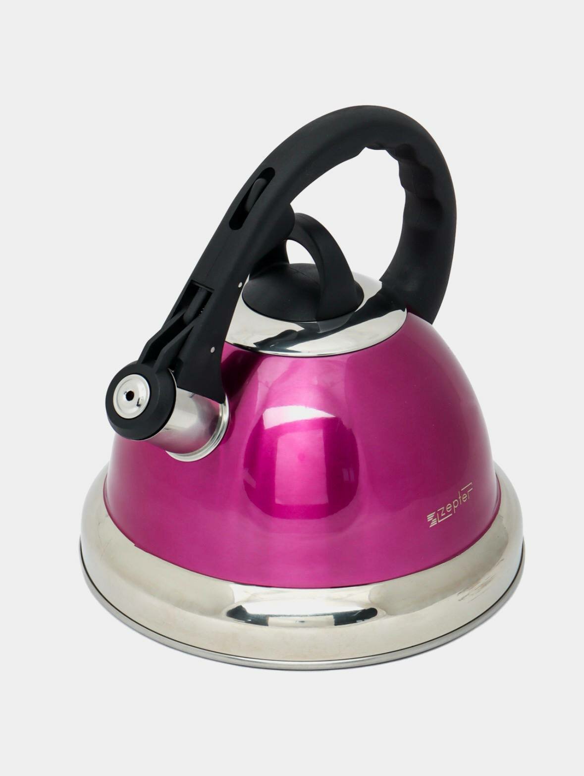 Чайник ZEPTER, металлический, со свистком для всех видов плит, 3.5 л