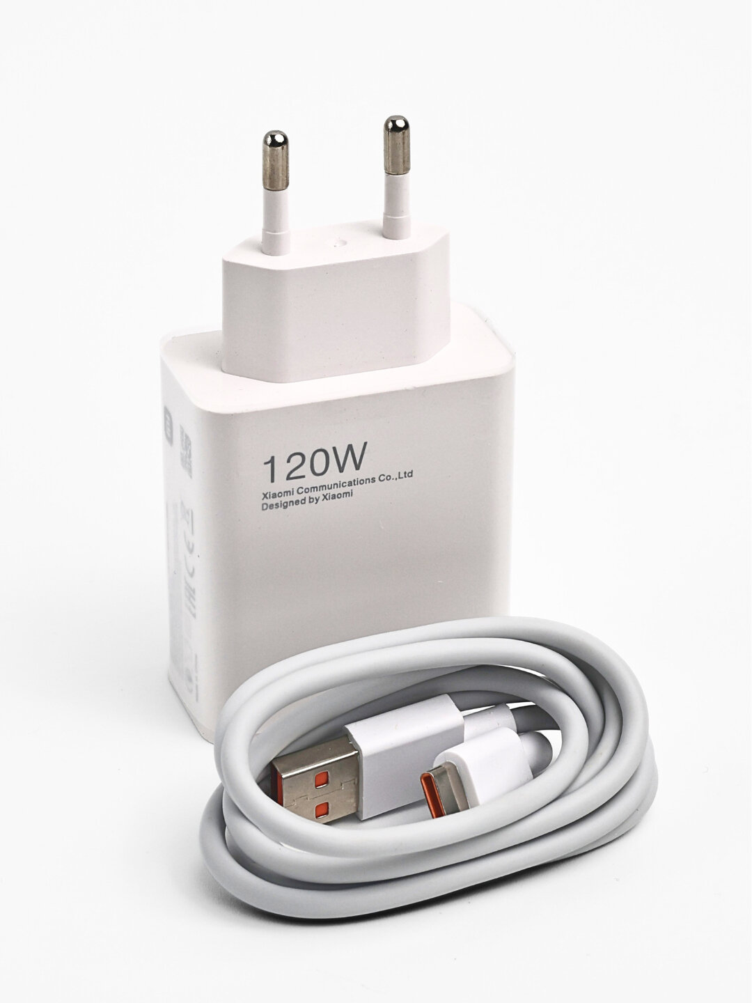 Redmi 120W Быстрая Зарядка с Кабелем, Type c Cabel, Fast Charger Xiaomi — фото 1