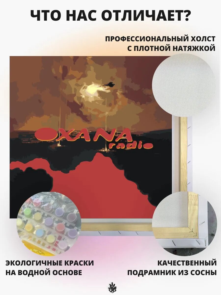 FENDIGLOCK картина по номерам на холсте — фото 1