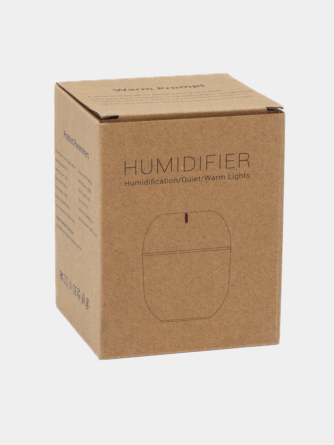 Увлажнитель воздуха с подсветкой, портативный, ультразвуковой, бесшумный аромадиффузор