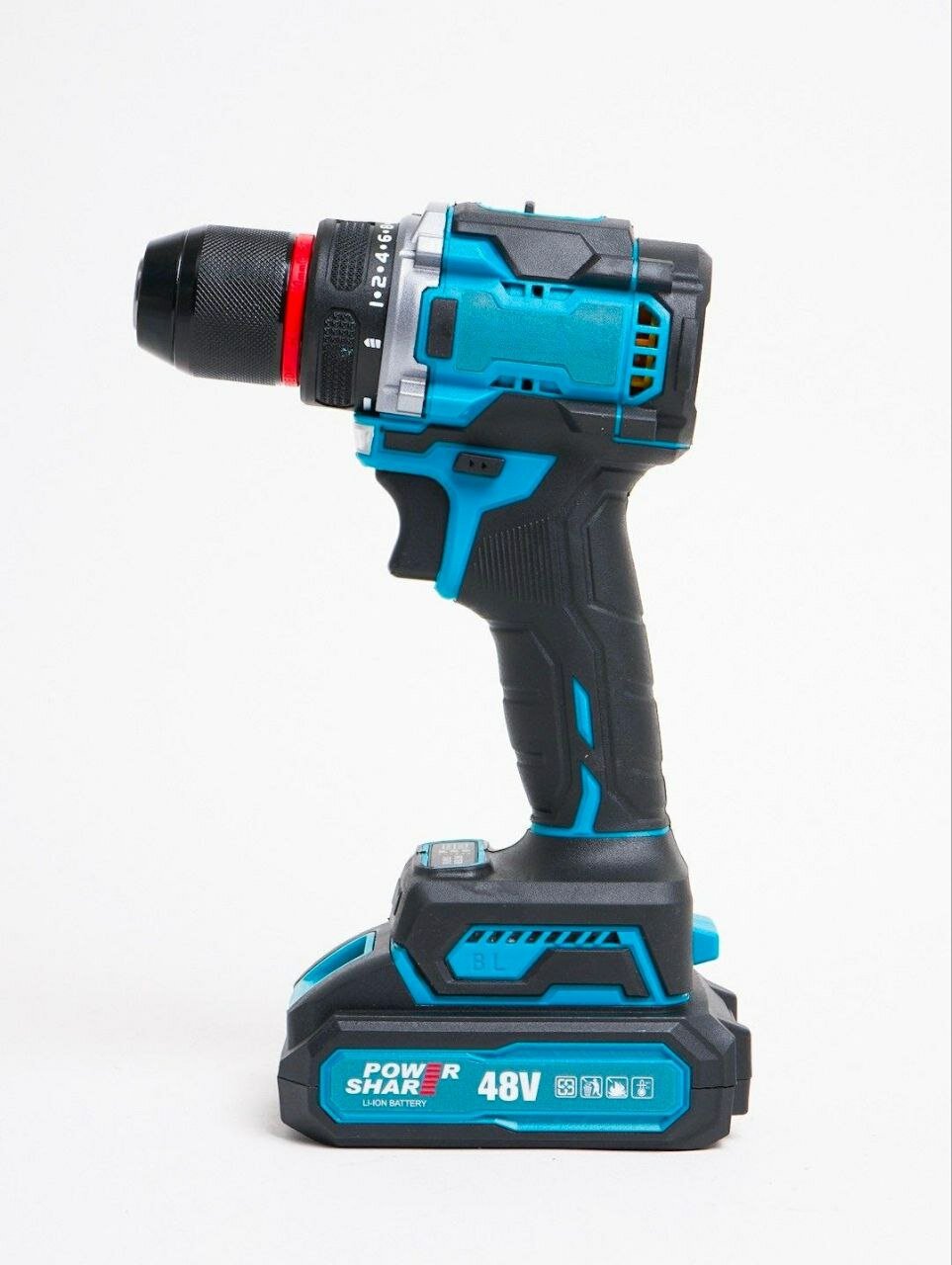 Ударный шруповерт с набором 24 предмета быстразажимной патрон 48в — фото 1