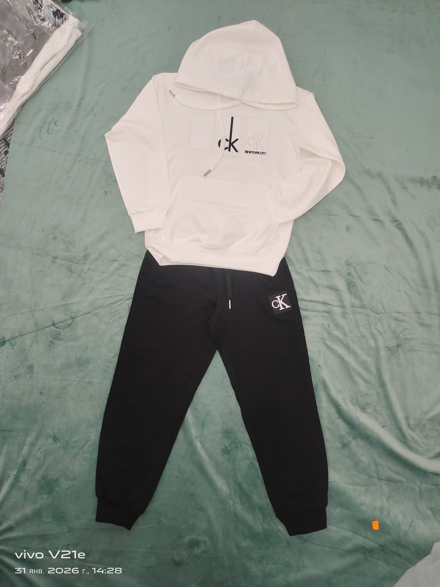 Комплект одежды  98-110, размер 6 лет, белый — фото 1