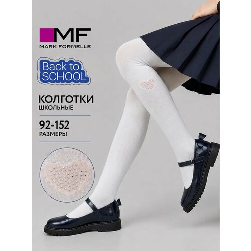 фото Колготки mark formelle для девочек, 150 den, размер 116-122, белый