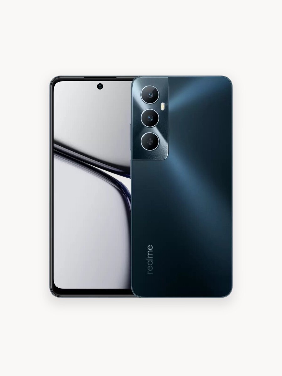 Смартфон realme C65 6/128 ГБ RU, 2 nano SIM, черный