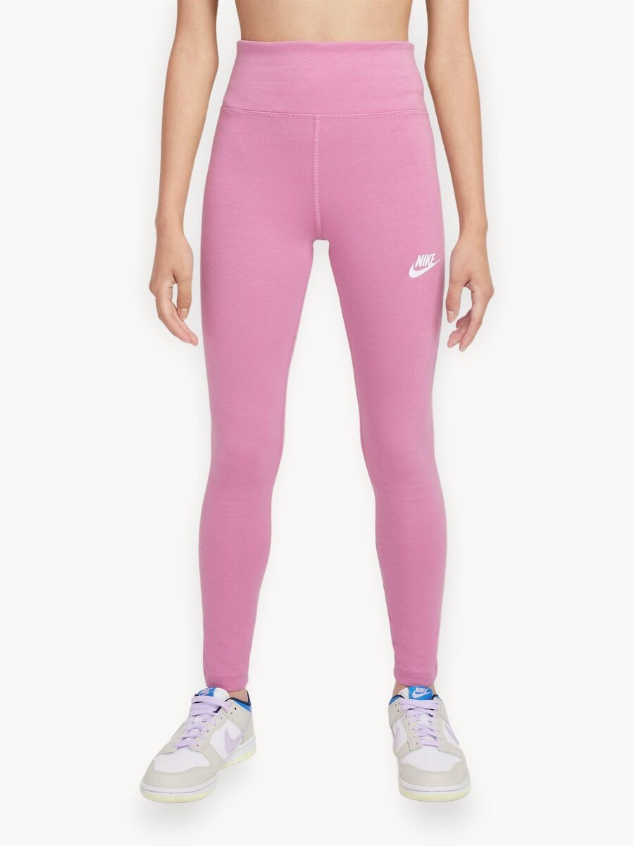 Легинсы NIKE Classic, размер L, розовый