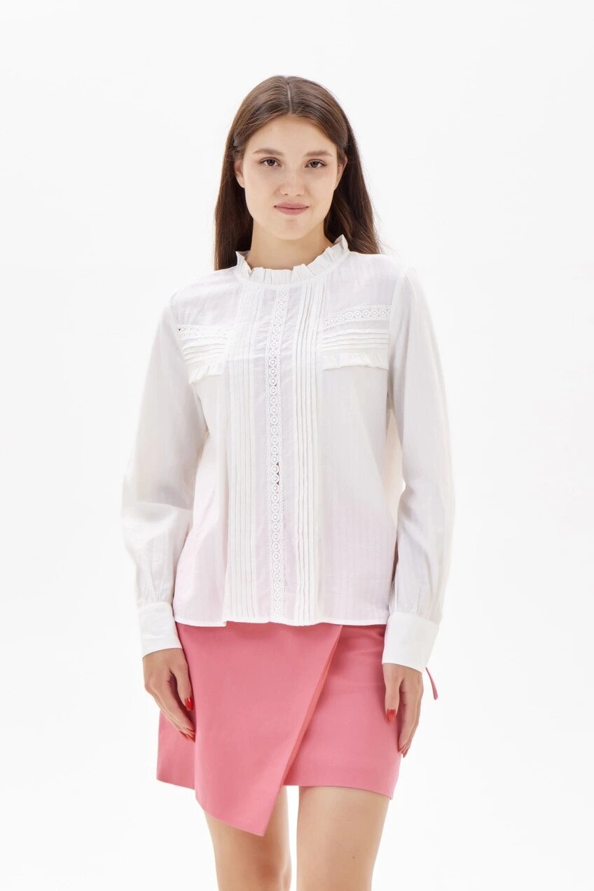 Блуза Selfie, размер L, белый — фото 1