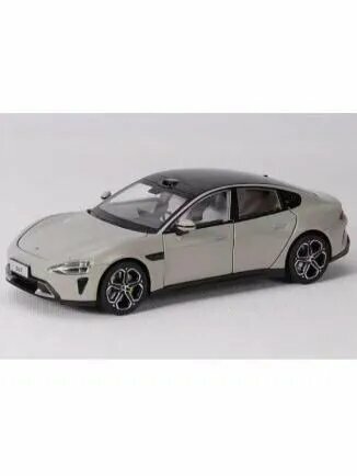 Игрушечные Машинки Xiaomi Модель автомобиля Xiaomi su7, предметы коллекционирования, 1:24