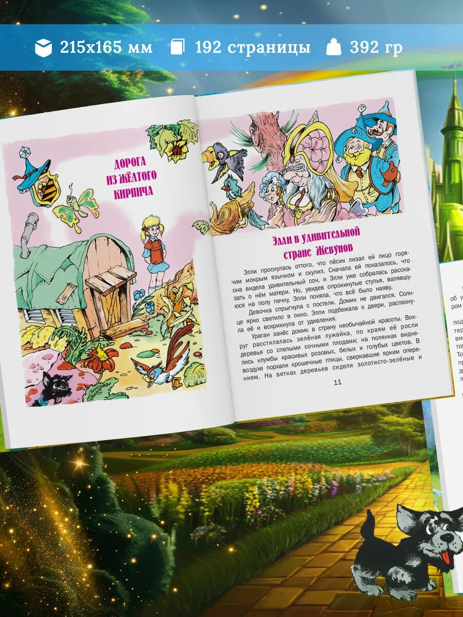 Книга Волшебник изумрудного города Волков А. — фото 1