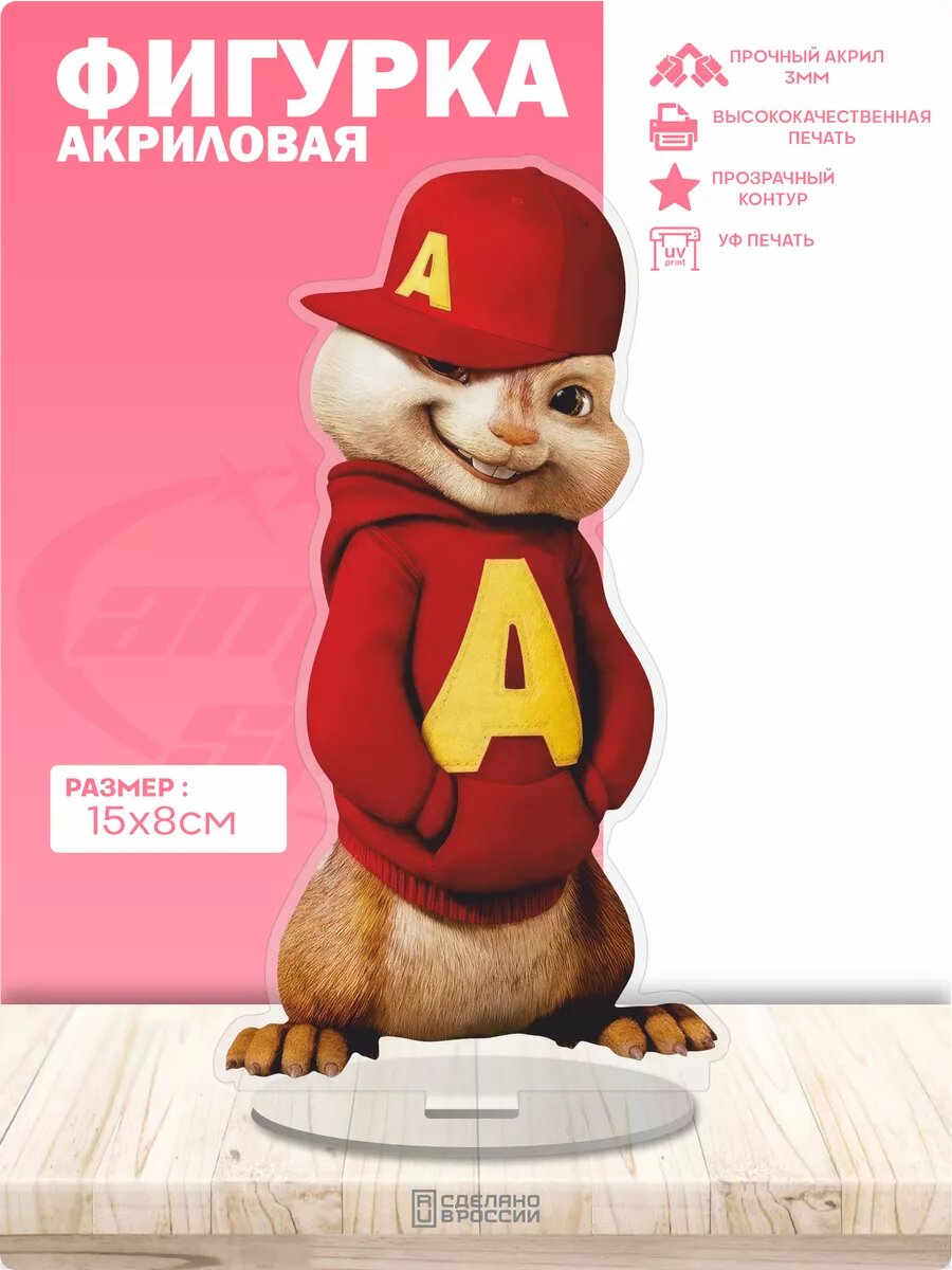 Акриловая фигурка Элвин и бурундуки Элвин