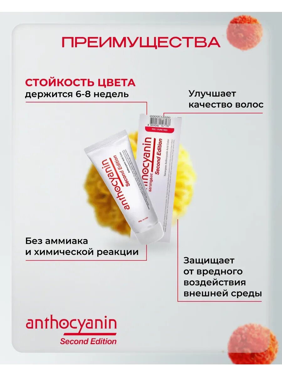 Картинки Anthocyanin Зеленая краска для волос G04 Lime Green 230 мл профессиональная без аммиака ламинирующая