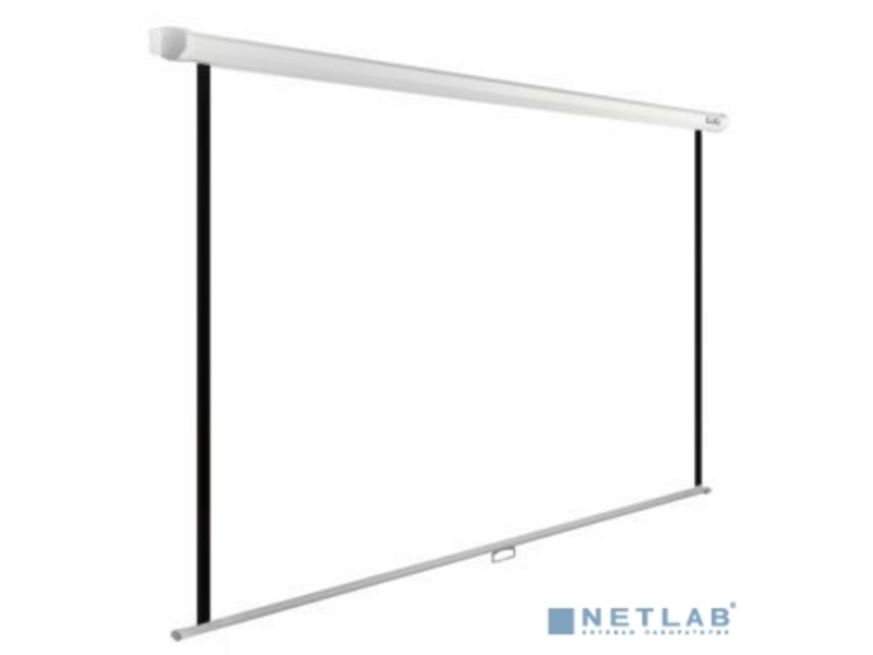 Экран Cactus 138x220см WallExpert CS-PSWE-220x138-WT 16:10 настенно-потолочный рулонный белый