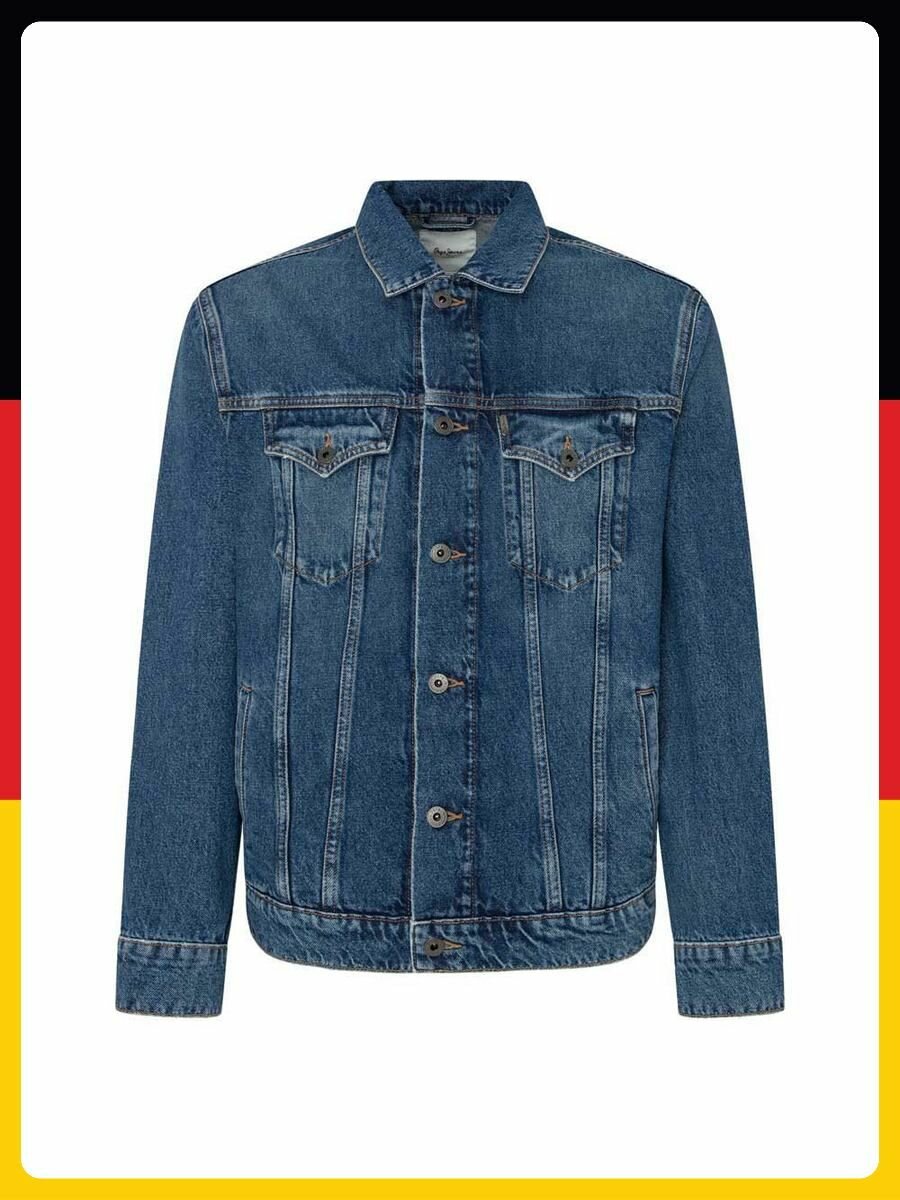Куртка джинсовая Pepe Jeans Базовая коллекция, размер .S, голубой