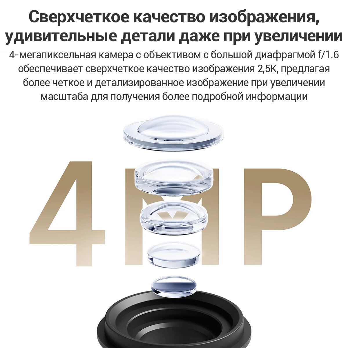 Комплектация Xiaomi Outdoor Camera CW300: камера, адаптер, крепежи