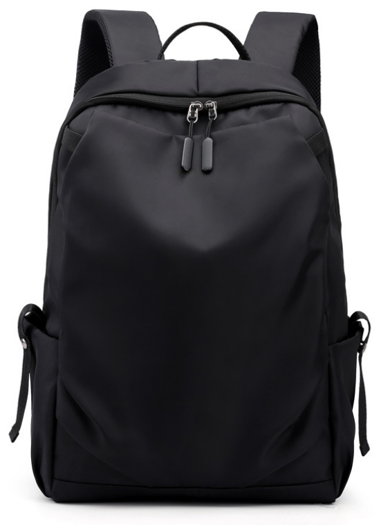 Рюкзак MyPads M101-829 из качественной импортной износостойкой влагозащитной ткани «Оксфорд» для ноутбука Dell Asus Acer Lenovo HP Xiaomi 12.5 / 12.6 / 13.3 / 14.1/ 15/ 15.6 дюймов с USB портом молодежный компактный легкий для студентов черного цвета