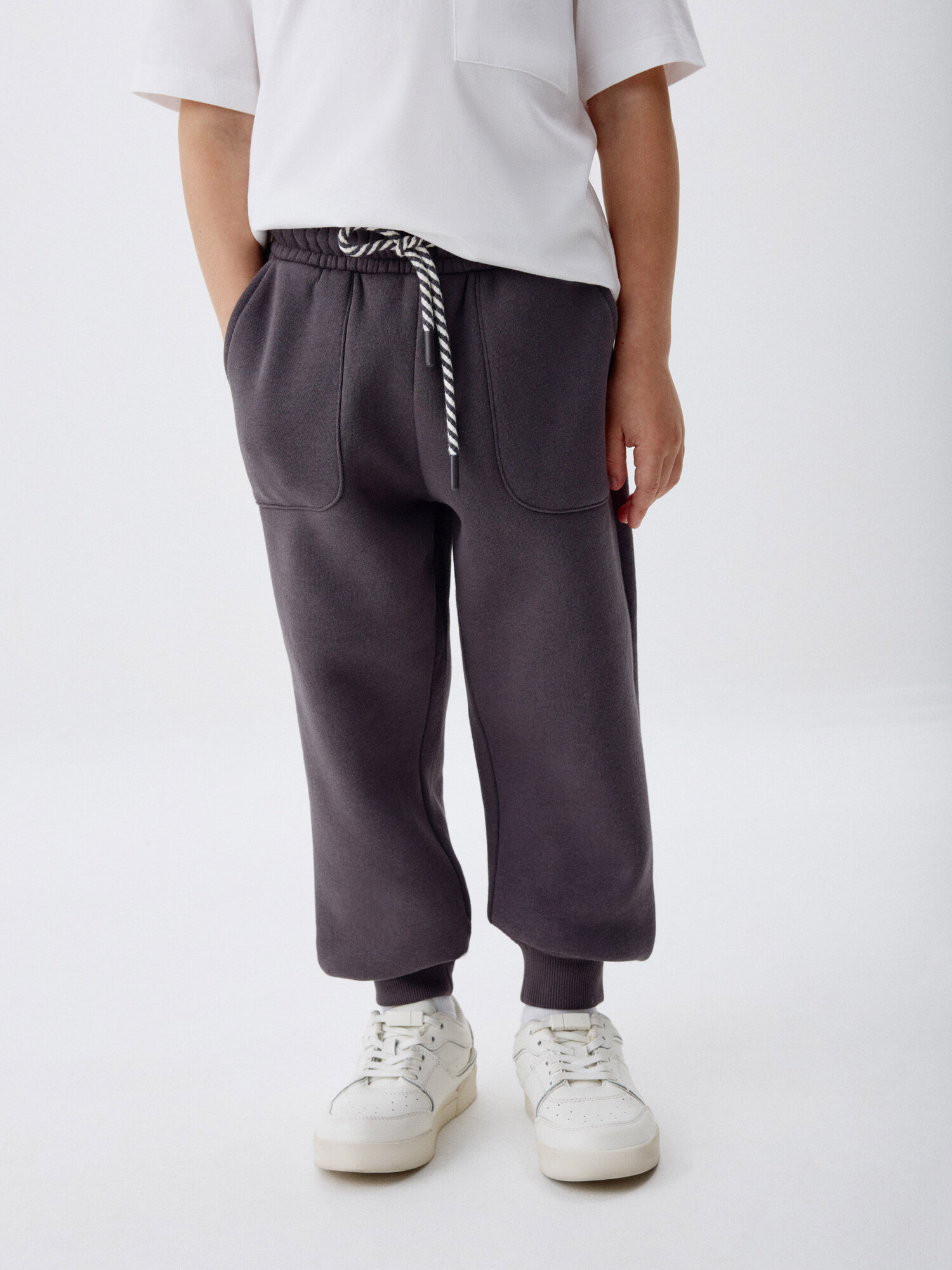 Брюки Sela размер 104 темно-серый