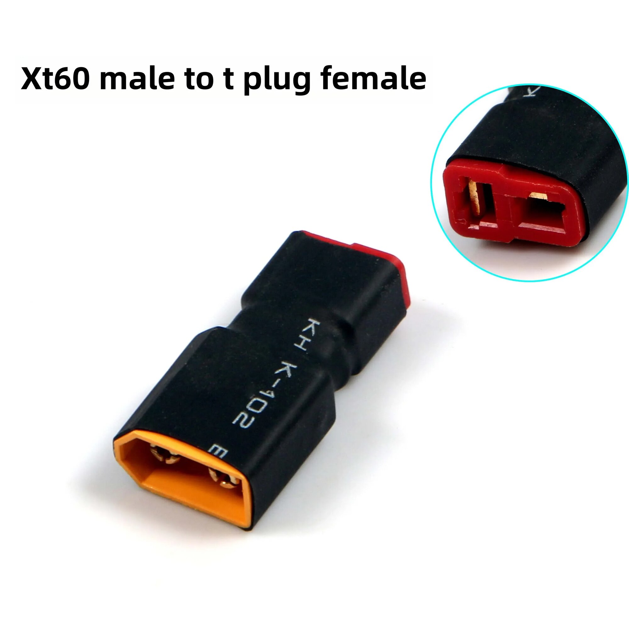 Адаптер XT60 T Plug «мама-папа» для модели самолета, XT60 M -T plug F, 1pcs