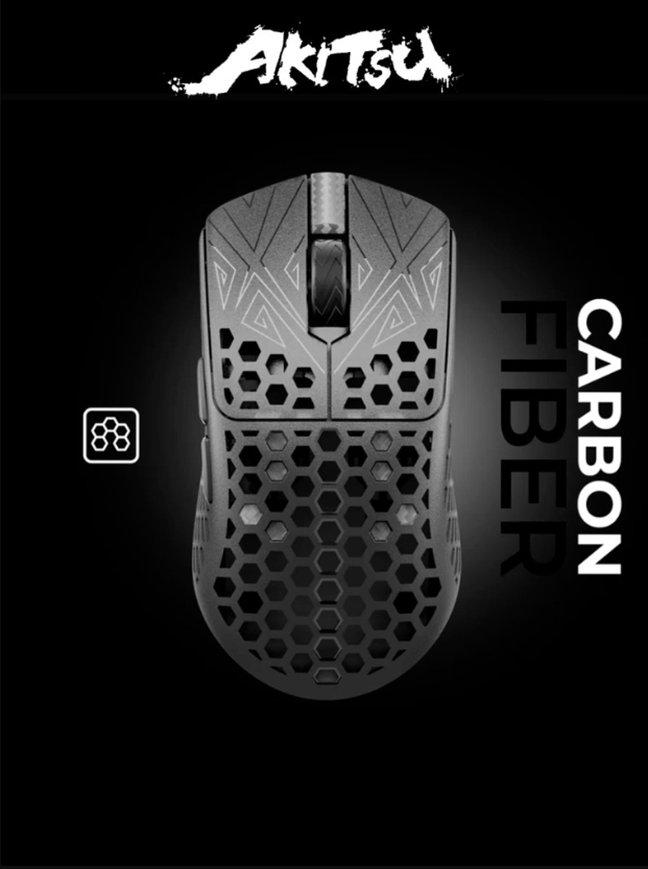 Игровая мышь Vancer Akitsu 8K Carbon Black темно-серый Радиоканал