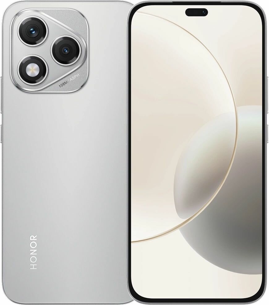 HONOR 400 Lite 5G 8/256Gb (NFC) (Dimensity 7025-Ultra) Вельветовый серый EAC