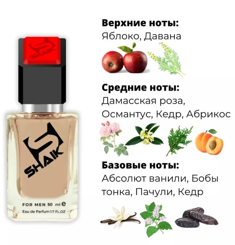 Парфюмерная вода 1 Million Elixir, Shaik №637, для мужчин, 50 мл — фото 1