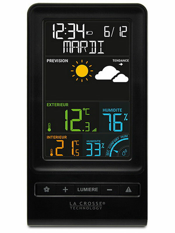 Обзор: Метеостанция LaCrosse WS6819C с наружным датчиком, цветной дисплей