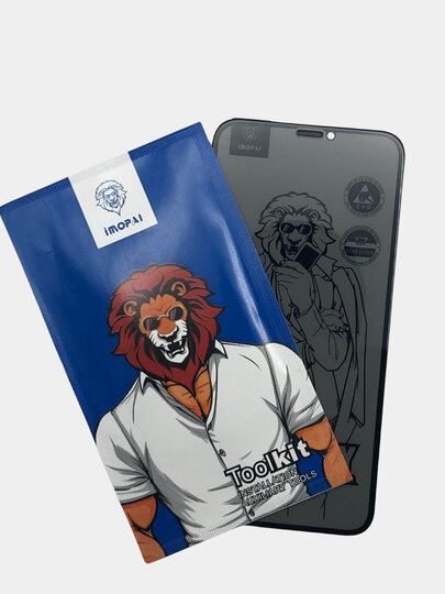Тонированное защитное стекло для iPhone 11 pro Imopai Esd OG Privacy — фото 1