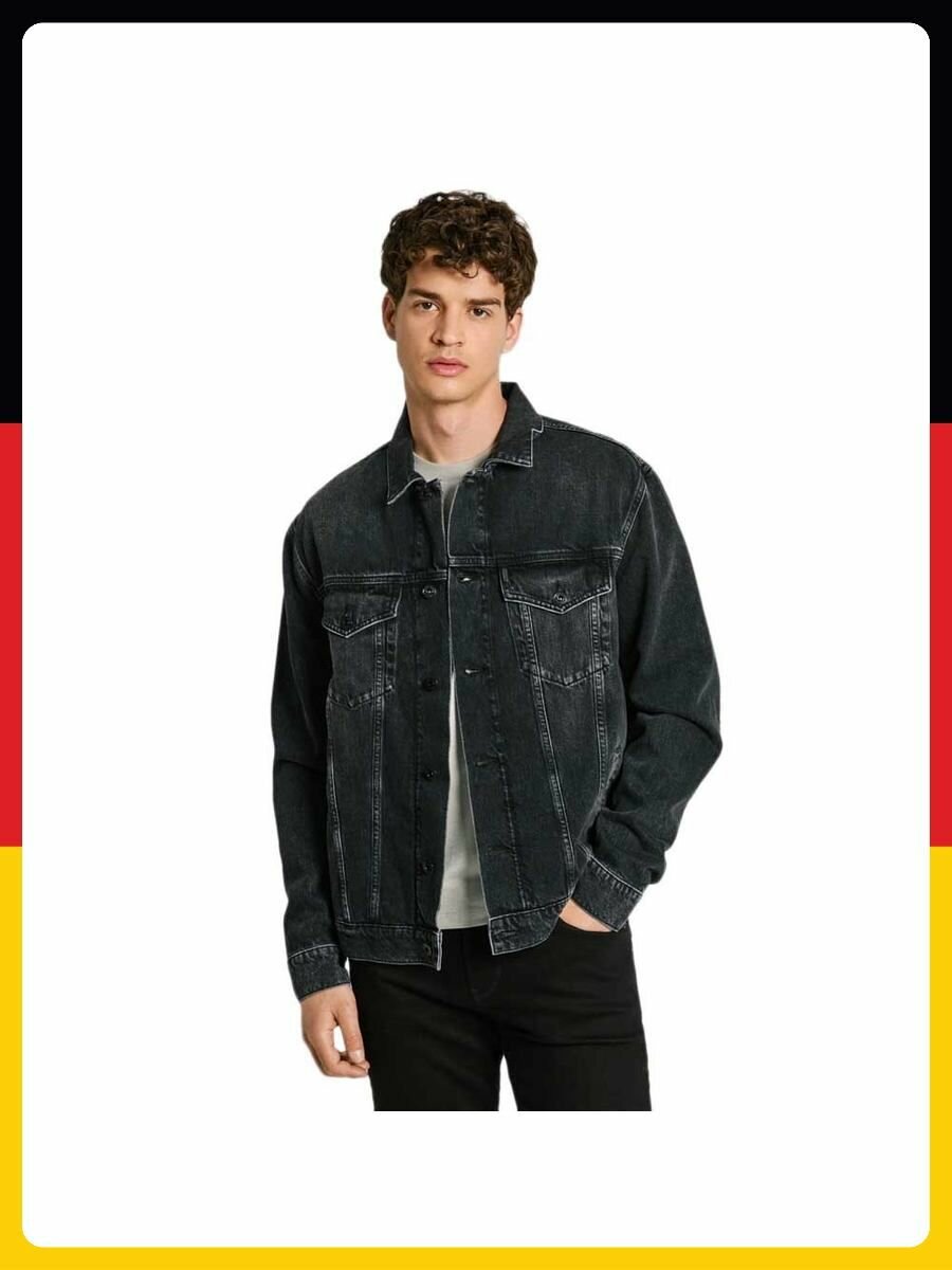 Куртка джинсовая Pepe Jeans Базовая коллекция, размер .L, синий