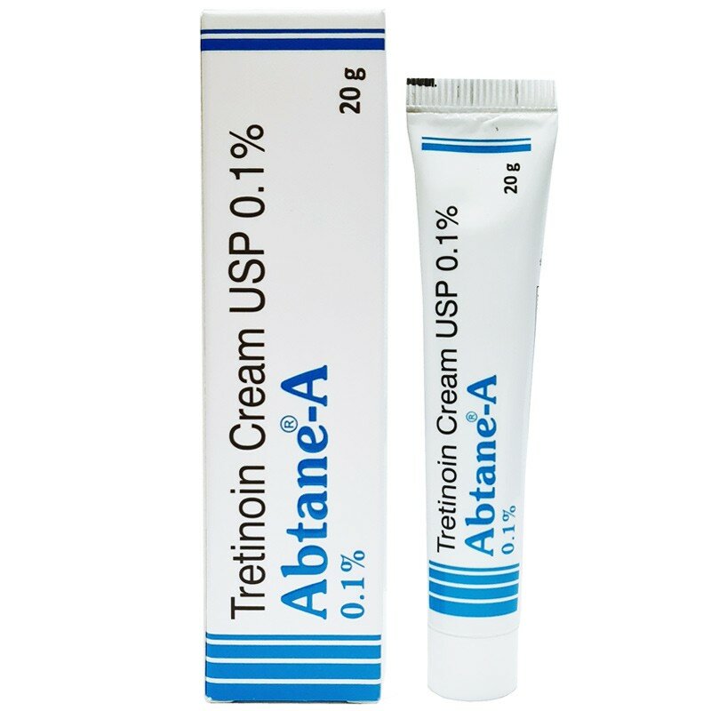 Третиноин 01 крем для лица РетиноА Tretinoin 005 cream AbtaneA 20 гр