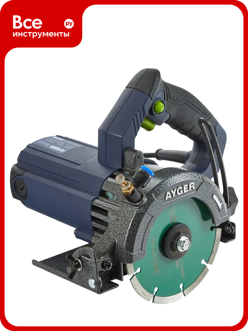 Дисковая пила по плитке AYGER DS1400/125