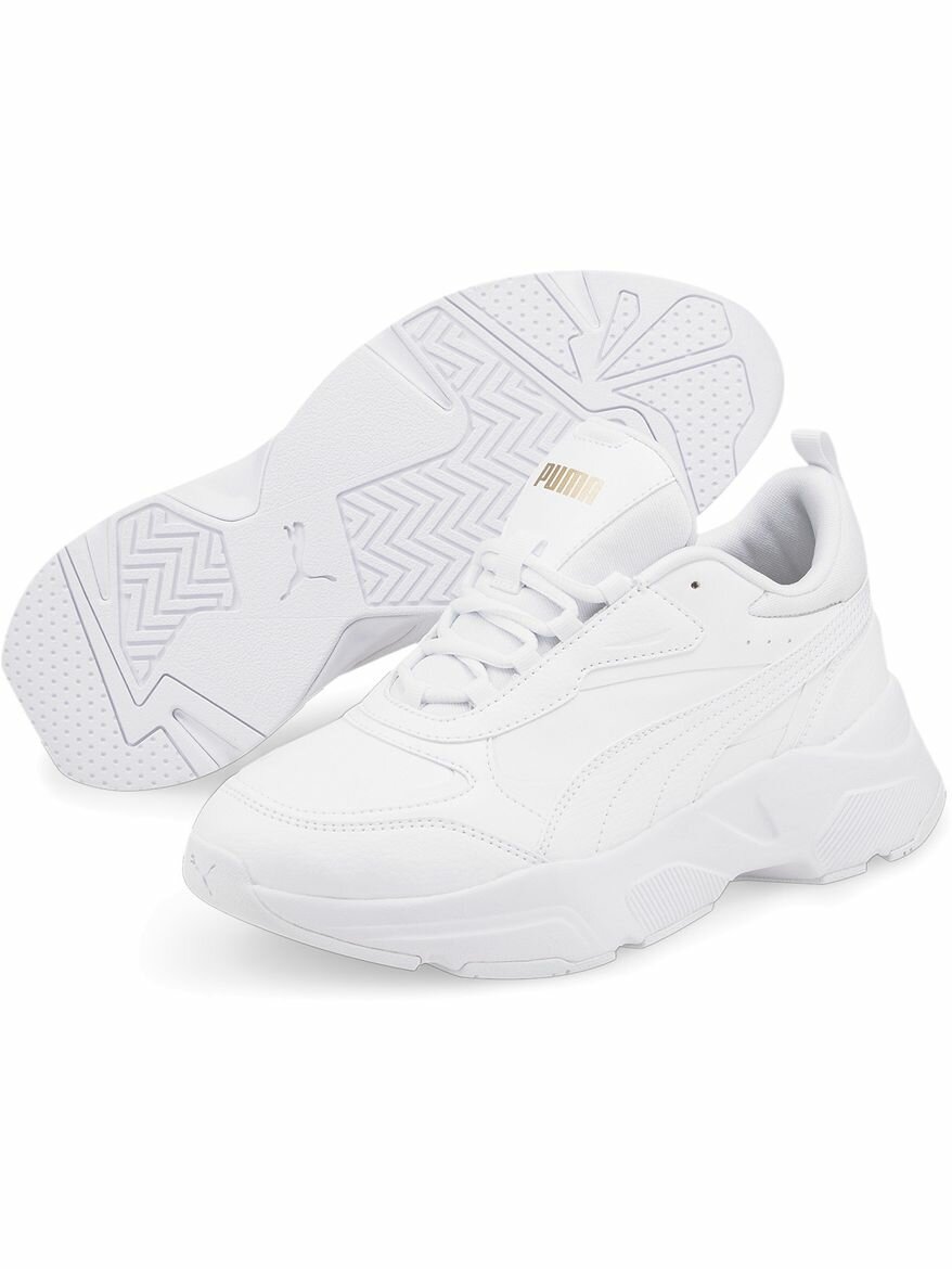 Кроссовки PUMA CASSIA SPORT LITE TRAINERS W, полнота F, размер 7,5 UK, белый,